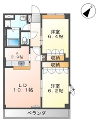 フラワー小林の物件間取画像